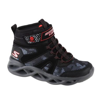 Skechers Twisted Brights - Zerrix 400145L-BKRD Black 28