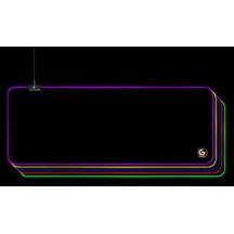 GEMBIRD GAMING MOUSE PAD, WITH LED LIGHT EFFECT, BLACK, SIZE - L