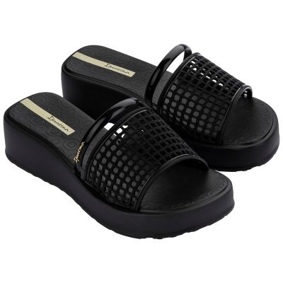 Ipanema women's flip-flops Essence black platform fashionable