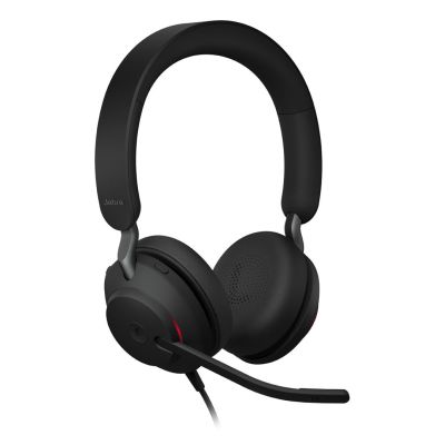 6. Jabra Evolve2 40 SE Headset Wired Headband Calls/Music USB Type-C / USB Type-A Black