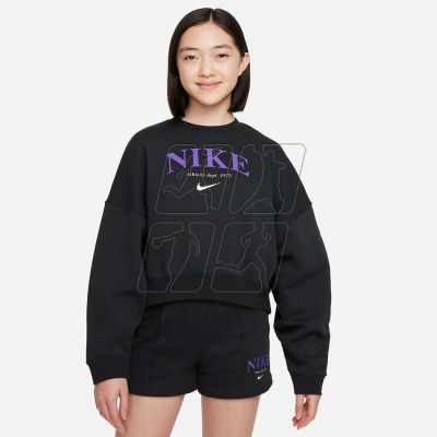 Nike Sportswear Trend FLC Crew Jr DV2563-045 sweatshirt