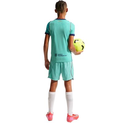 9. Nike FC Barcelona Match 2026/27 Kids' Jersey Green II6648 301