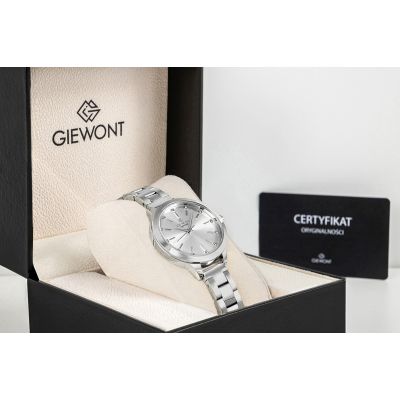 9. Giewont Sapphire Silver Women's Watch GW2720-B1