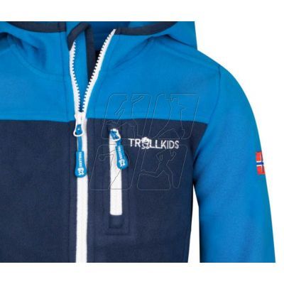 3. TrollKids Kids Stavanger Jacket Jr 706-160 fleece jacket