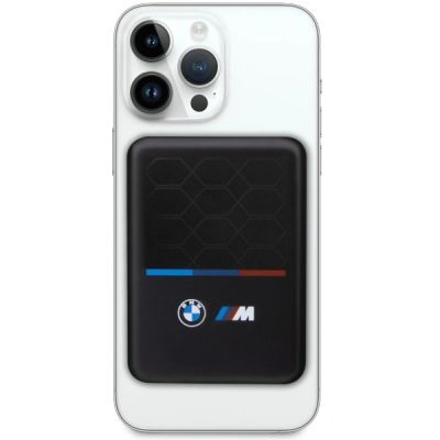 2. BMW M Collection MagSafe 5W 3000mAh Inductive Power Bank - Black