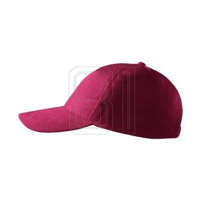 4. Unisex 5P cap (garnet)