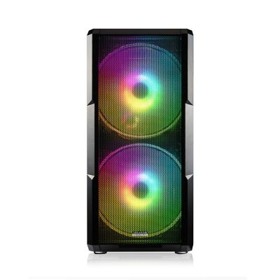 5. MODECOM VOLCANO AMIRANI ARGB BLACK COMPUTER CASE