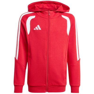 2. adidas Tiro 26 League Sweat Full Zip Hoodie for Kids Red KF9101