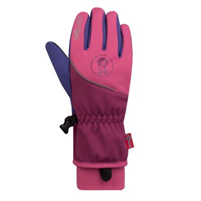 2. Trollkids Kids Trolltunga Glove softshell gloves for boy/girl (931-240)