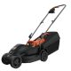 3. Black & Decker BEMW351-QS Lawn Mower Standard Lawn Mower Black, Orange