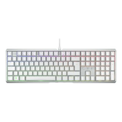 CHERRY XTRFY MX 3.1 Keyboard - Full Size - Backlight - USB-C - QWERTZ - German - Key Switch: CHERRY MX2A Brown - White