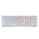 CHERRY XTRFY MX 3.1 Keyboard - Full Size - Backlight - USB-C - QWERTZ - German - Key Switch: CHERRY MX2A Brown - White