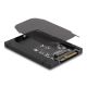 DeLOCK Converter 2.5” U.2 SFF-8639 to M.2 NVMe with Key M - 7 mm height