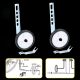 3. DUNLOP SIDE SUPPORT WHEELS FOR BIKES 12-16" ADJUSTABLE