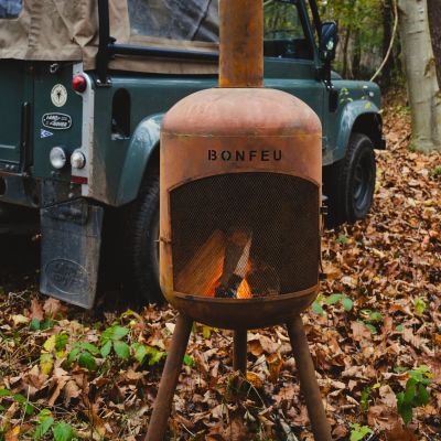 36. Bonfeu Bonbono garden fireplace rusty 4501R