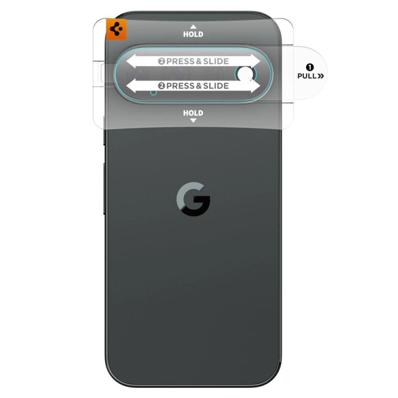 3. Spigen Optik Pro HD 2-Pack Tempered Glass Lens Screen Protector for Google Pixel 11 Pro