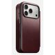 NOMAD Modern Leather Folio - MagSafe-compatible leather case for iPhone 17 Pro, Horween leather (burgundy)