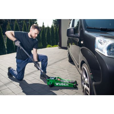 15. Low profile car jack 85-430mm 3T W22022 WUBER