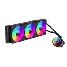 GameMax ICEBURG 360 INFINITY BK computer cooling system Processor All-in-one Liquid Cooler 12 cm Black 1 pc.