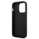 7. Karl Lagerfeld Glitter Plaque Logo Case for iPhone 14 Pro Max - Black