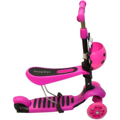 15. BALANCE SCOOTER 3IN1 ENERO BIEDRONKA PINK