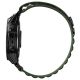 2. Tech-Protect Nylon Pro Strap for Garmin Fenix 5 / 6 / 6 Pro / 7 - Dark Green