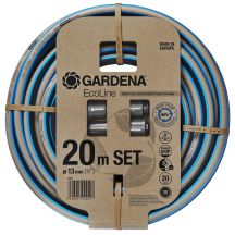 Gardena 18931-20 Garden Hose 20m Above Ground Plastic, Thermoplastic Elastomer Black, Blue, Gray