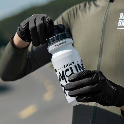 11. Rockbros cycling gloves spring/summer/autumn, full, size: L - black