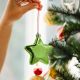 6. DECORATIVE PLASTIC BAUBLE SAFE 40 PCS GREEN MICA