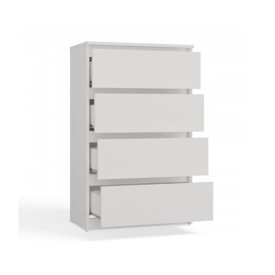 3. Malwa Chest of Drawers M4/60 WHITE