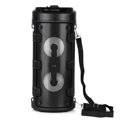 4. MEDIA-TECH PARTYBOX KEG BT - COMPACT BLUETOOTH STEREO SPEAKER WITH FM RADIO, MP3 PLAYER MT3165