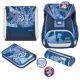 Herlitz UltraLight Plus TechMech School Backpack Set Boy Polyester Blue, Orange