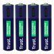 Trust AAA Batteries USB-C RECHARGEABLE BATTERIES 4P