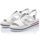 12. Rieker W V02Y5 wedge sandals white 