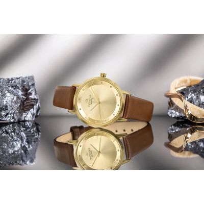 7. Giewont Sapphire Gold Women's Watch GW4130-A2