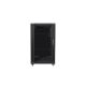 5. Lanberg FF01-6622-12B Rack Cabinet (22U; 19''; 1160 mm / 600 mm / 600 mm; floor-standing; Glass; 800 kg; black)