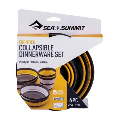 10. SEA TO SUMMIT Frontier UL 2P 6 Piece Cookware Set