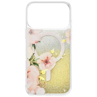 2. Uniq Coehl Fleurette Case for iPhone 17 Pro Max Magnetic Charging - Multicolor