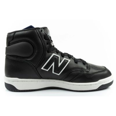 4. New Balance 480 men's high-top sneakers black
