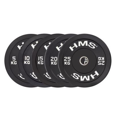 5. HMS BLACK BUMPER Olympic Plate 15 kg BBR15 