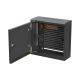 10. LANBERG TPR 10" Installation Cabinet with Mesh Panel 340×340×140, Black (Assembled)