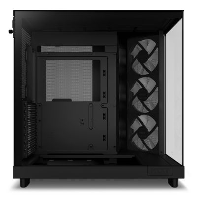 12. NZXT H6 FLOW RGB MIDI TOWER COMPUTER CASE WITH WINDOW BLACK