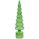 2. DECORATIVE CHRISTMAS TREE GREEN LED 7 CROWNS WARM WHITE 40CM