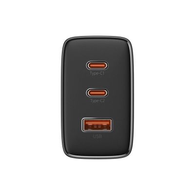 2. Baseus Cube Pro 65W GaN charger 2x USB-C USB-A - black