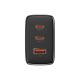 2. Baseus Cube Pro 65W GaN charger 2x USB-C USB-A - black