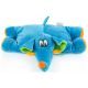 4. TRAVEL BLUE TRUNKY ELEPHANT TRAVEL PILLOW FOR CHILDREN