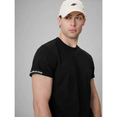 4. Men's regular T-shirt 4F 4FRSS26TTSHM4378-20S