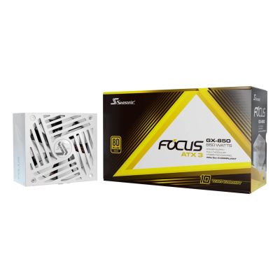 6. Seasonic Focus GX-850 Power Supply Module 1000W 20+4 pin ATX ATX White