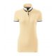 3. Malfini Collar Up W MLI-25785 bourbon vanilla polo shirt