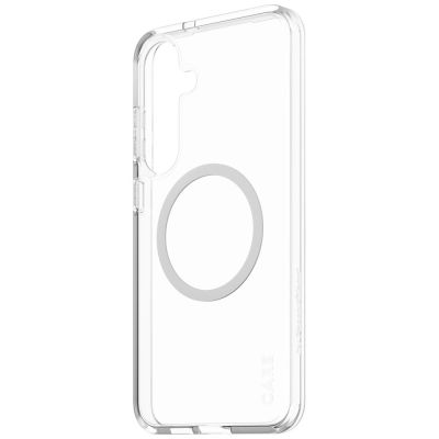 3. CARE by PanzerGlass Flagship Urban Combat White QI Case for Samsung Galaxy S25+ - Transparent